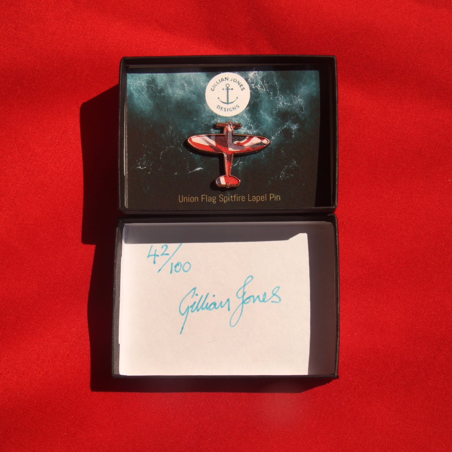 Spitfire Union Flag Limited Edition Lapel Pin