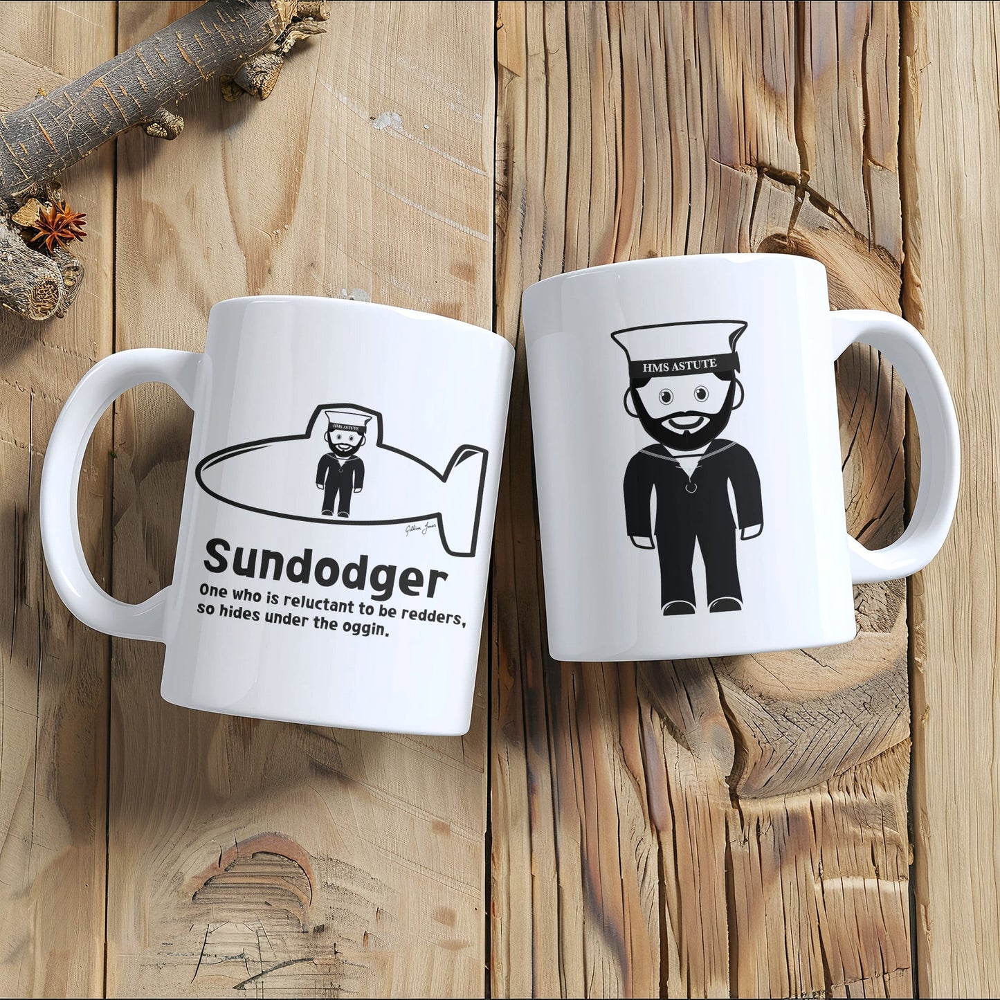 Sundodger Cartoon Mug