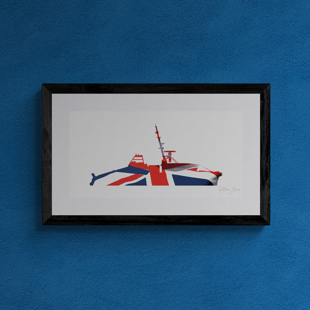 Thales MMCM RNMB Ariadne & Apollo Union Flag Print