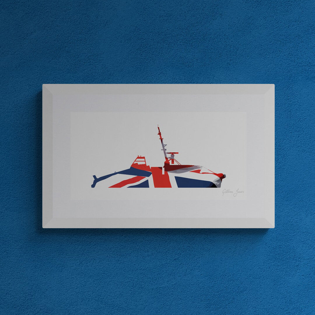 Thales MMCM RNMB Ariadne & Apollo Union Flag Print