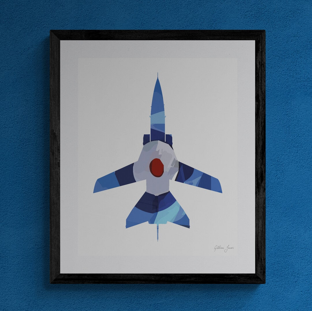 Tornado F3 RAF Roundel Print