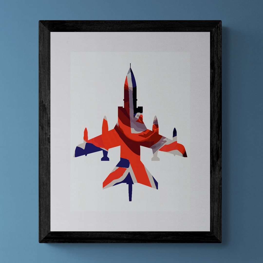 Tornado GR4 Union Flag Print