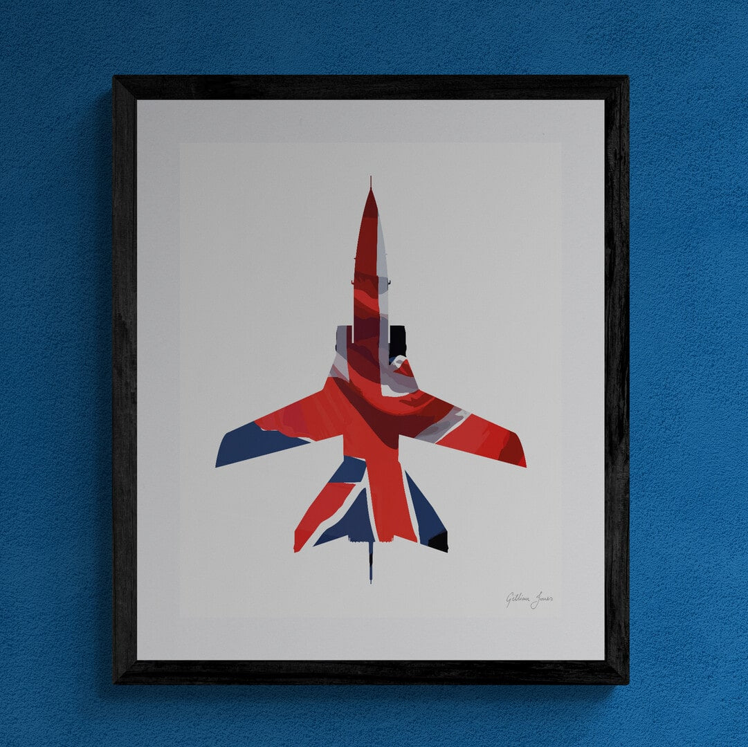 Tornado F3 Union Flag Print