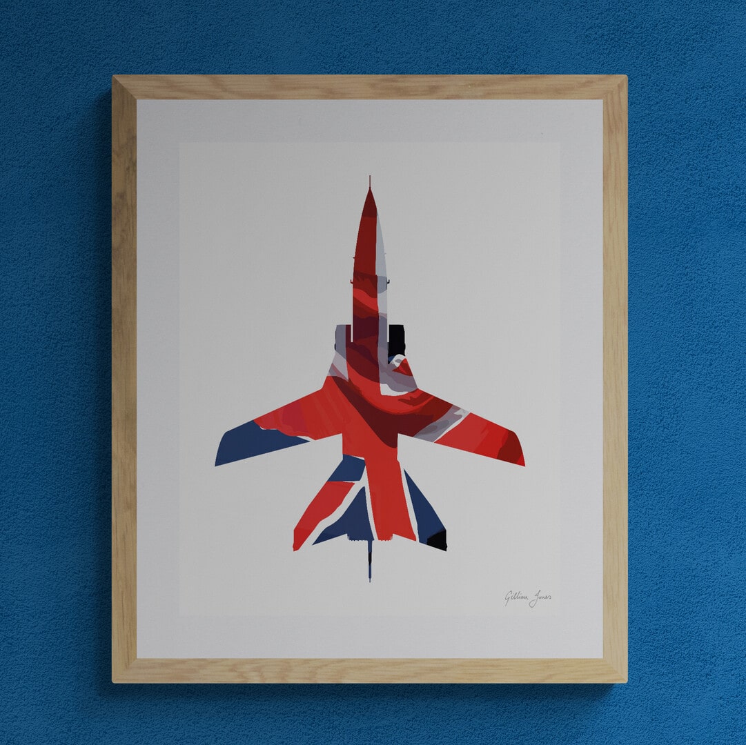 Tornado F3 Union Flag Print