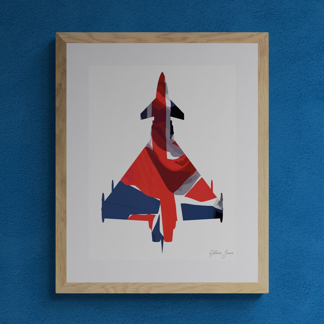 Typhoon FGR4 Union Flag Print