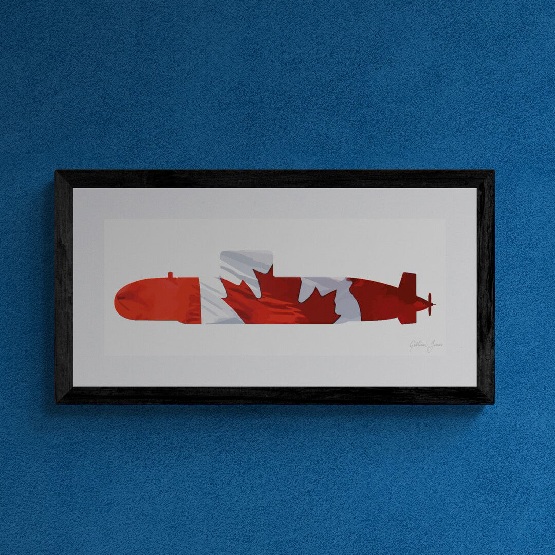 Victoria Class Submarine Print