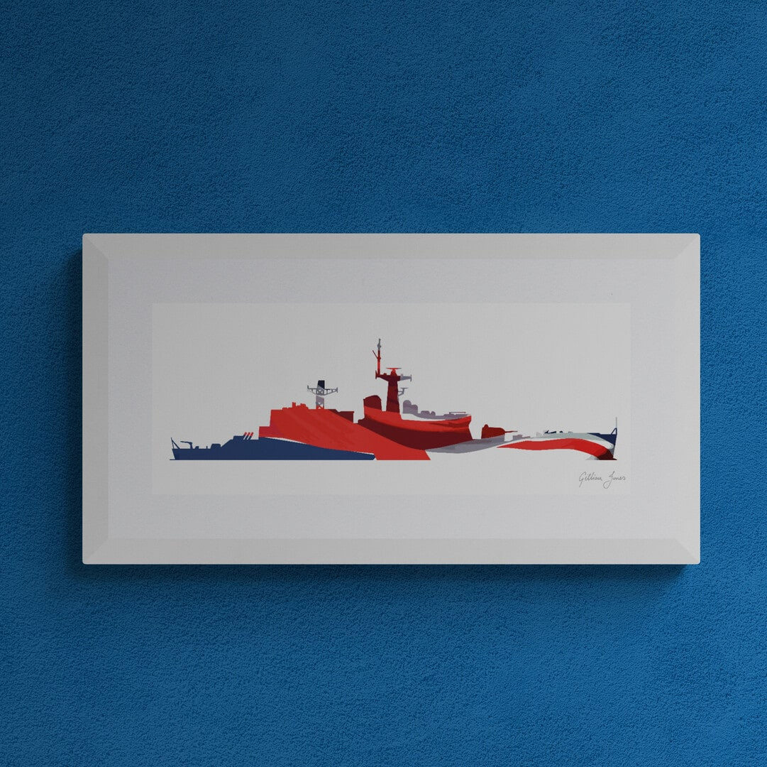 Whitby Class Union Flag Print