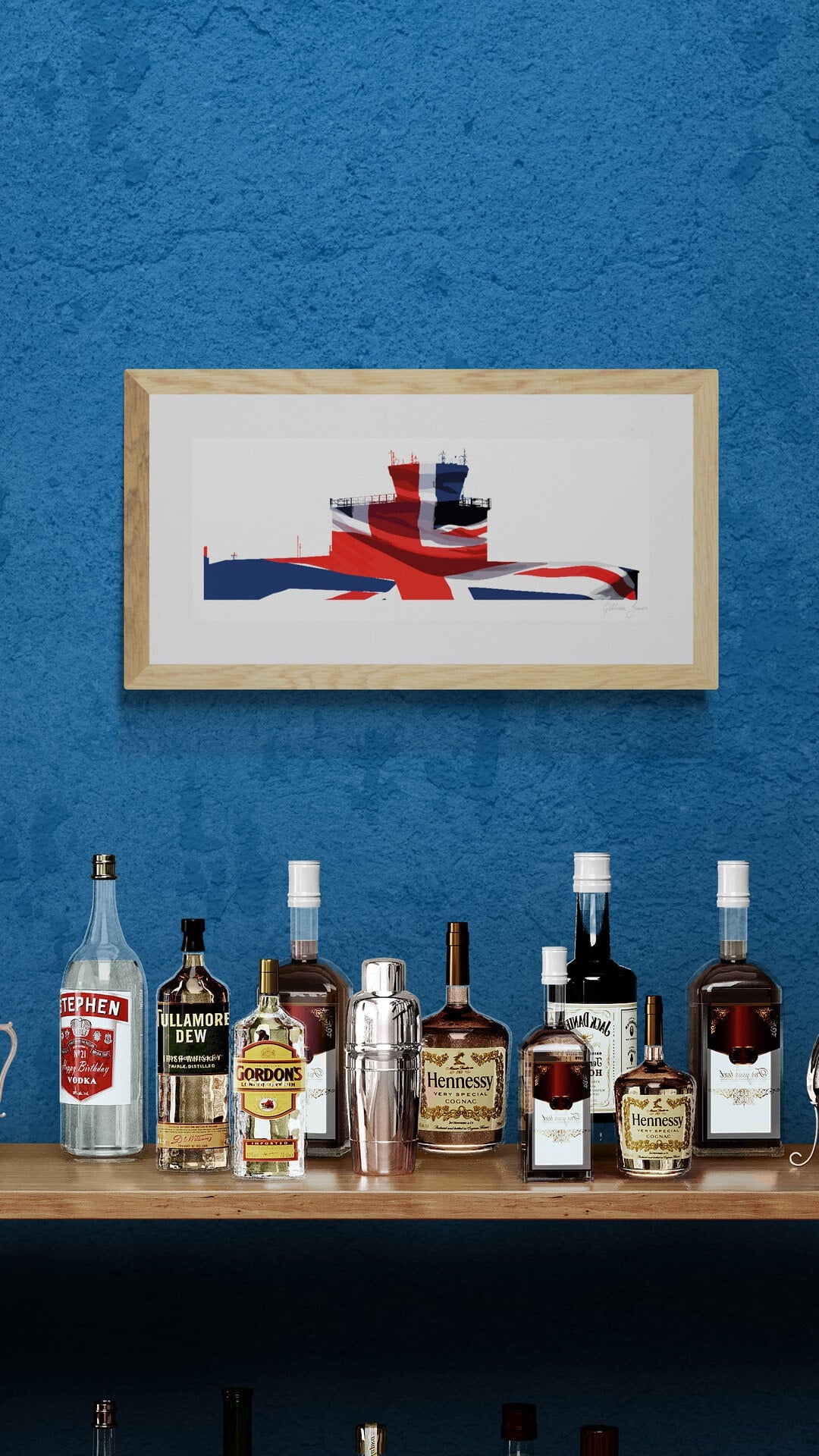 RNAS Yeovilton Tower Union Flag Print