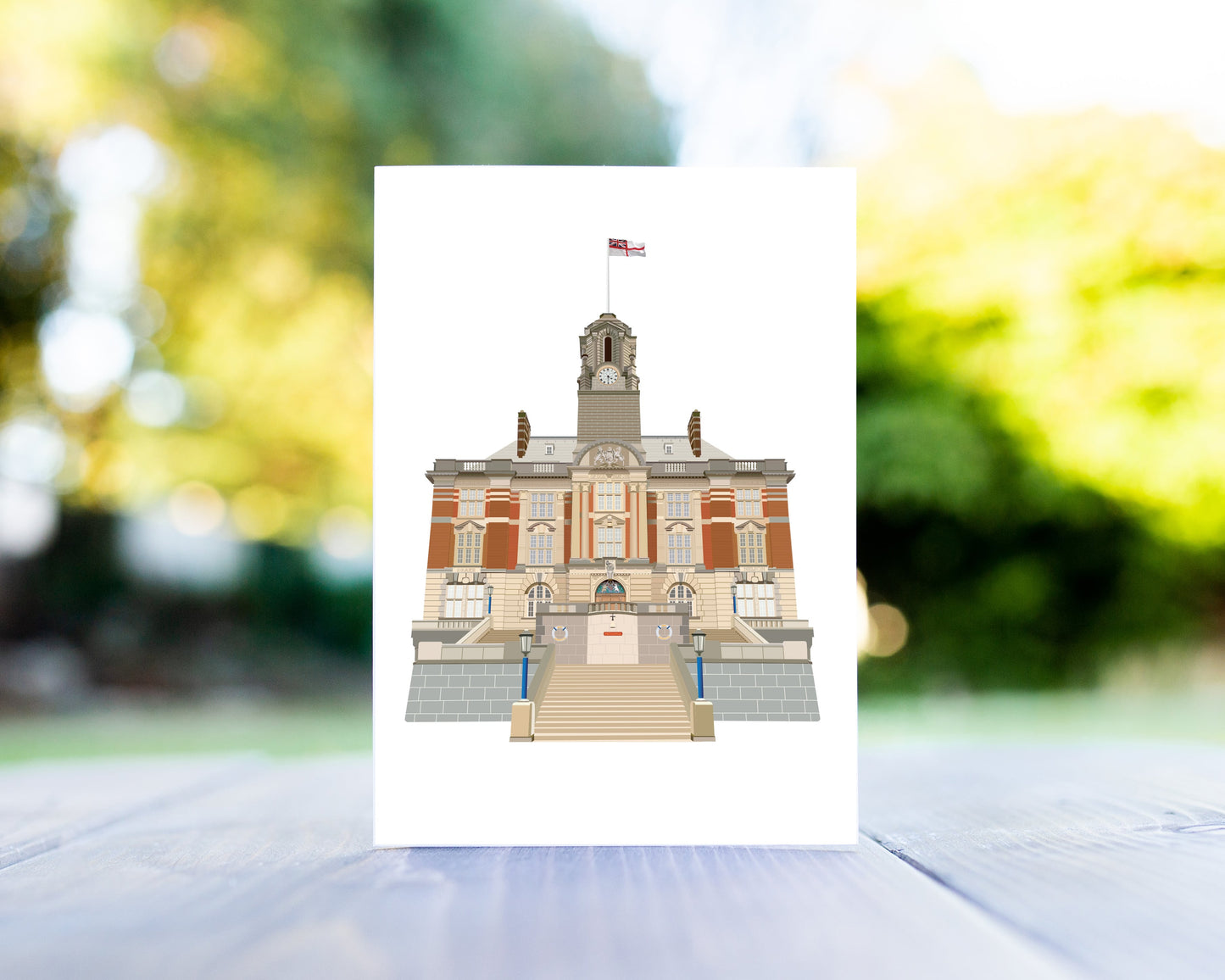 Britannia Royal Naval College Greeting Card