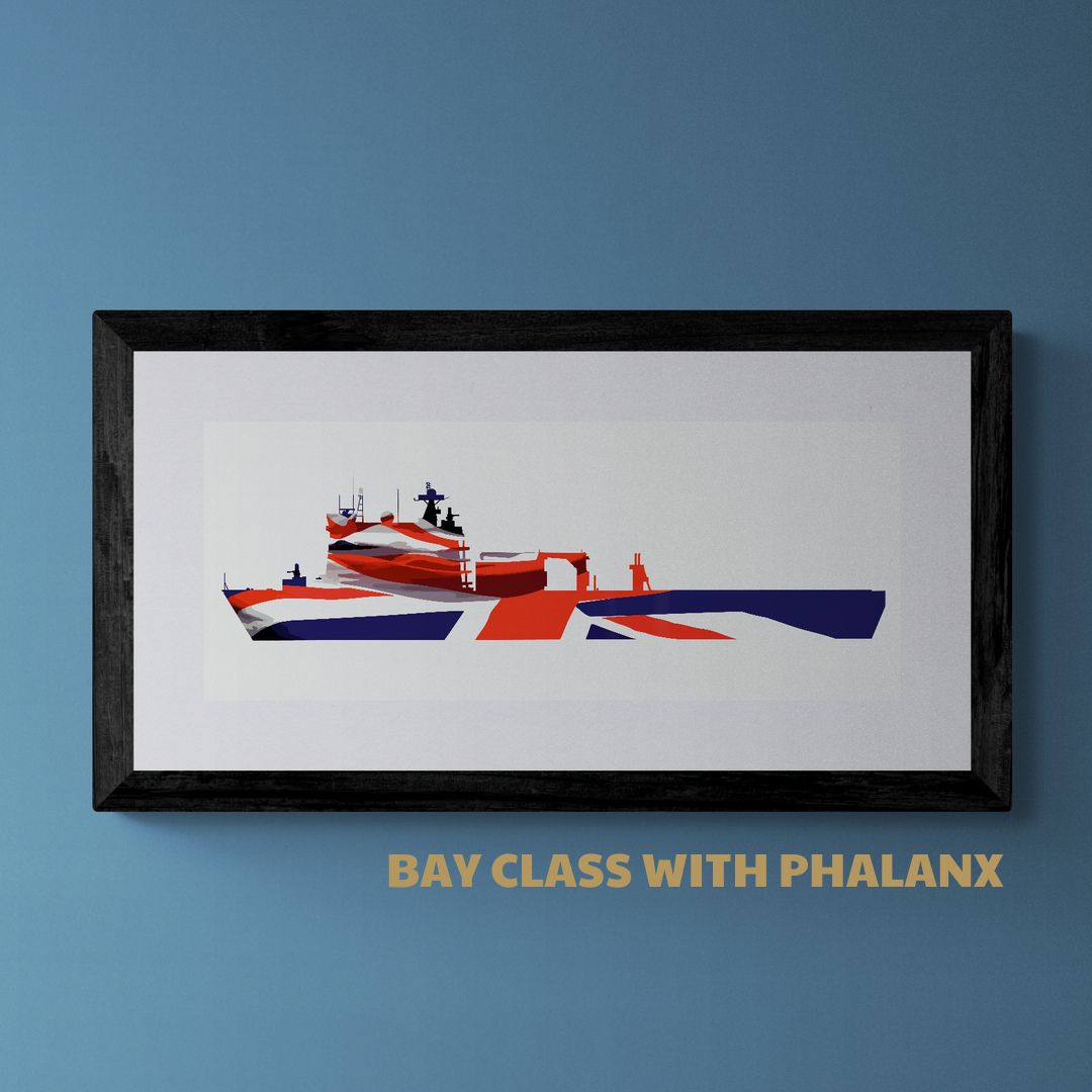 Bay Class Union Flag Print