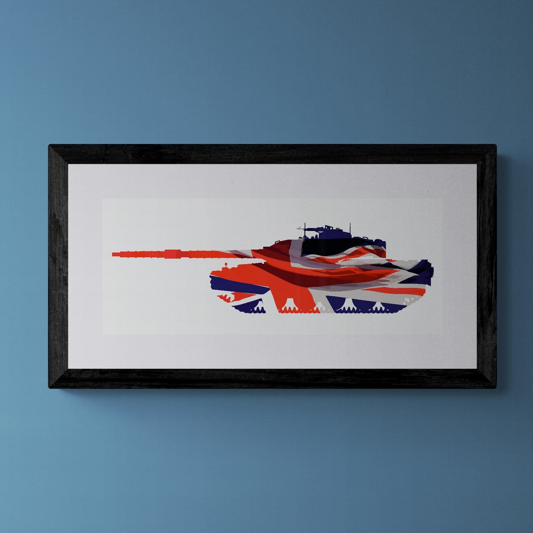 Chieftain Union Flag Print