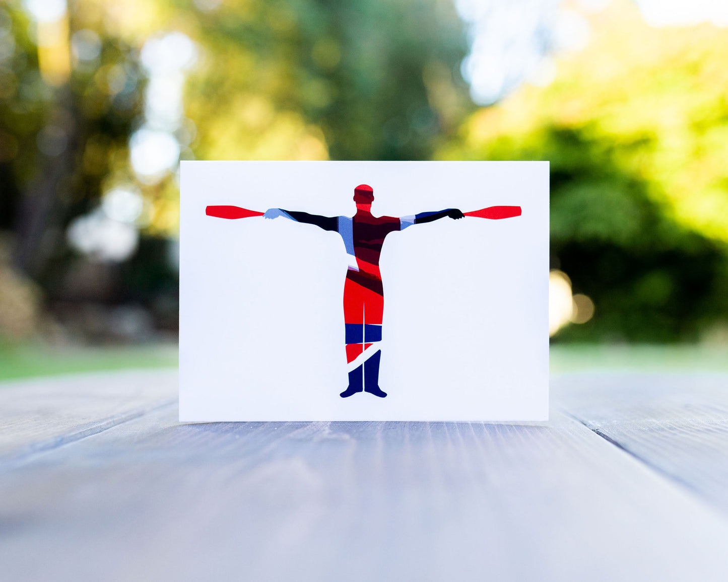 Club Swinger Union Flag Greeting Card