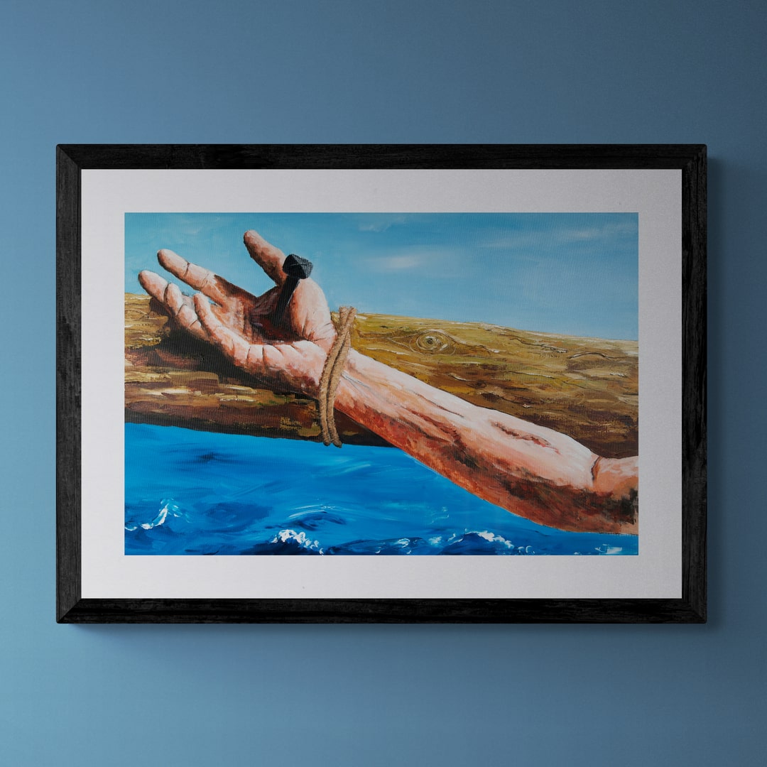 "Crucifixion" fine art print