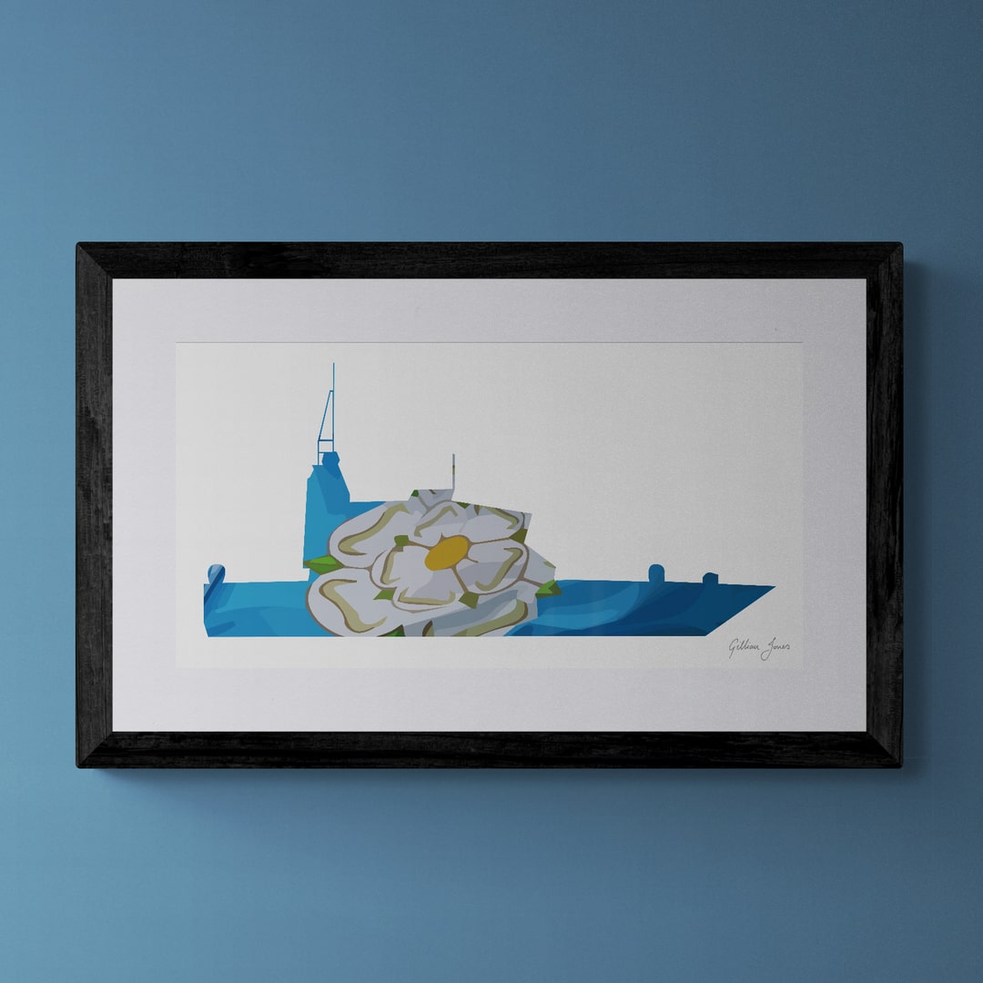 HMS Explorer (York URNU) Print