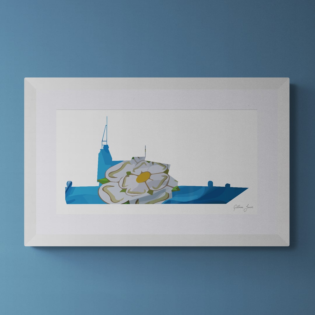 HMS Explorer (York URNU) Print