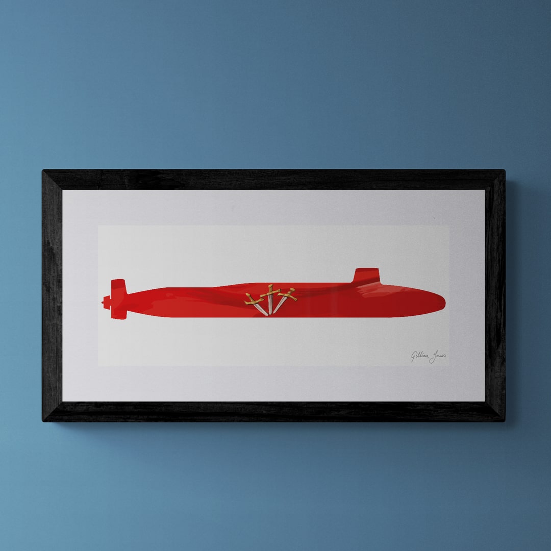 HMS Vengeance (S31) Print