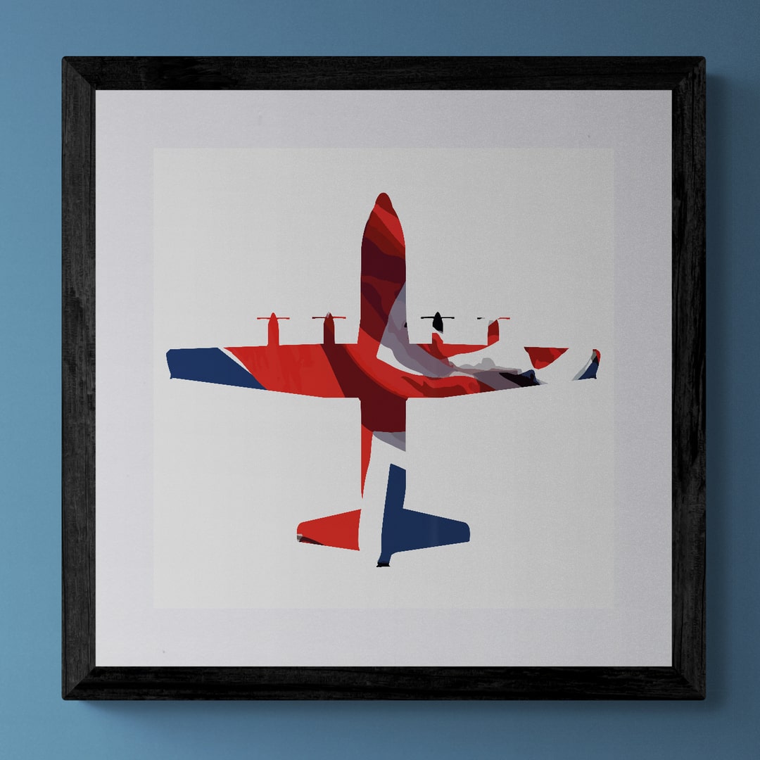 Hercules Union Flag Print