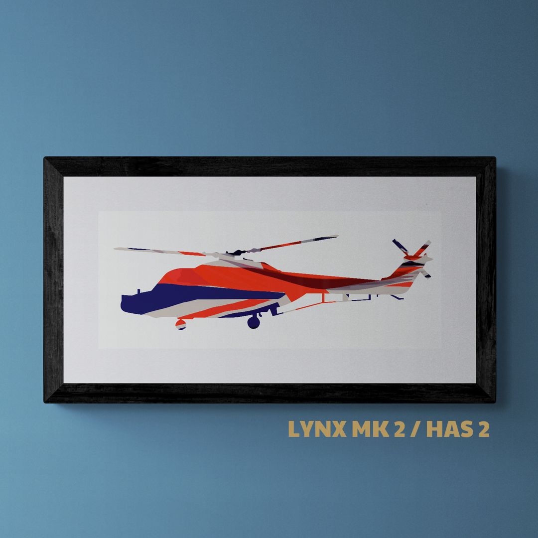 Lynx Mk2 / HAS 2 Union Flag Print
