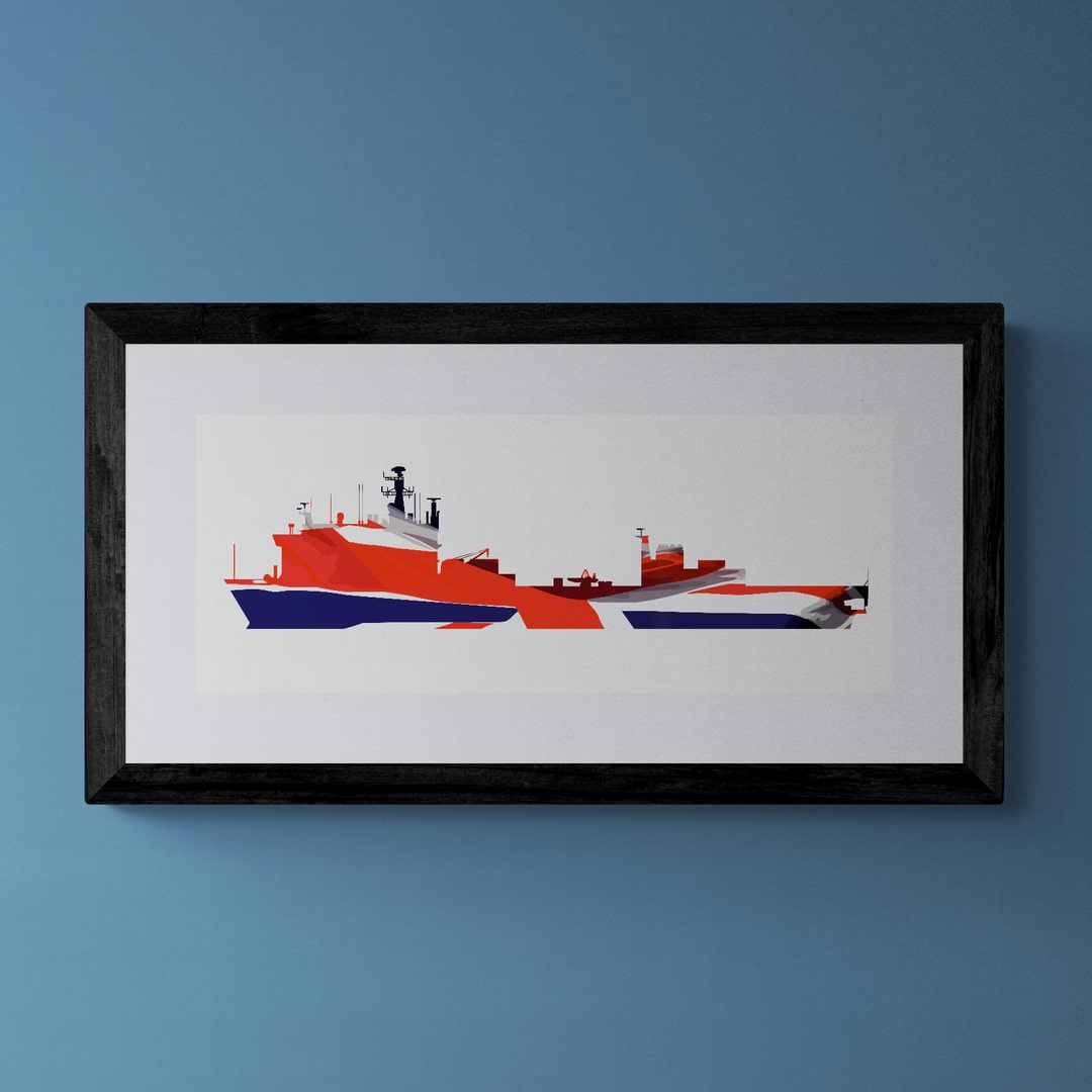 RFA Argus Union Flag Print