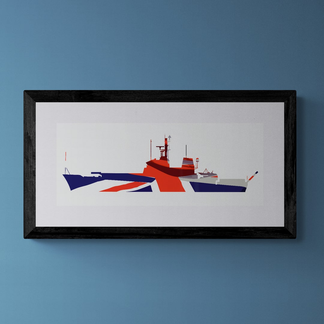 Echo Class Union Flag Print