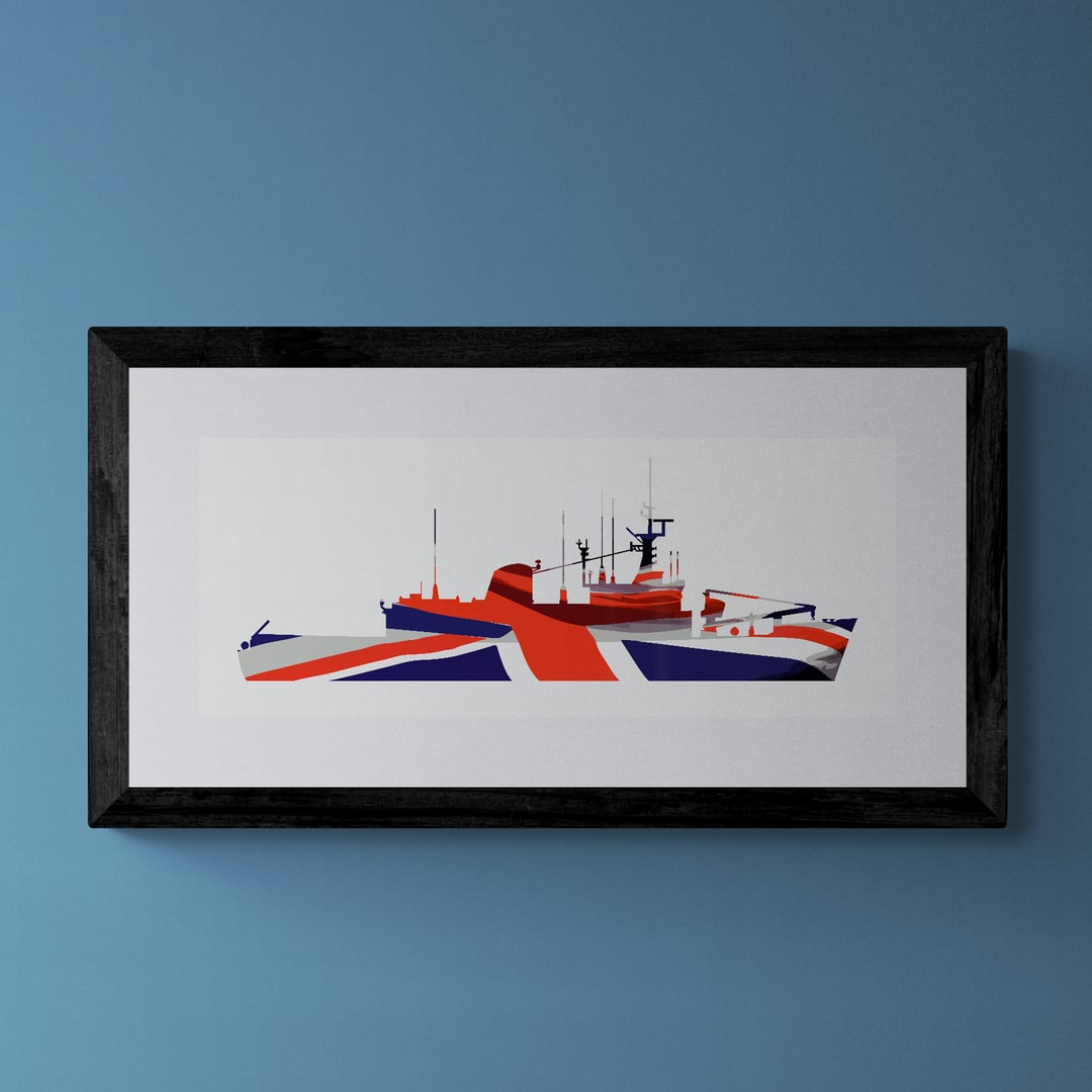 Hecla Class Union Flag Print