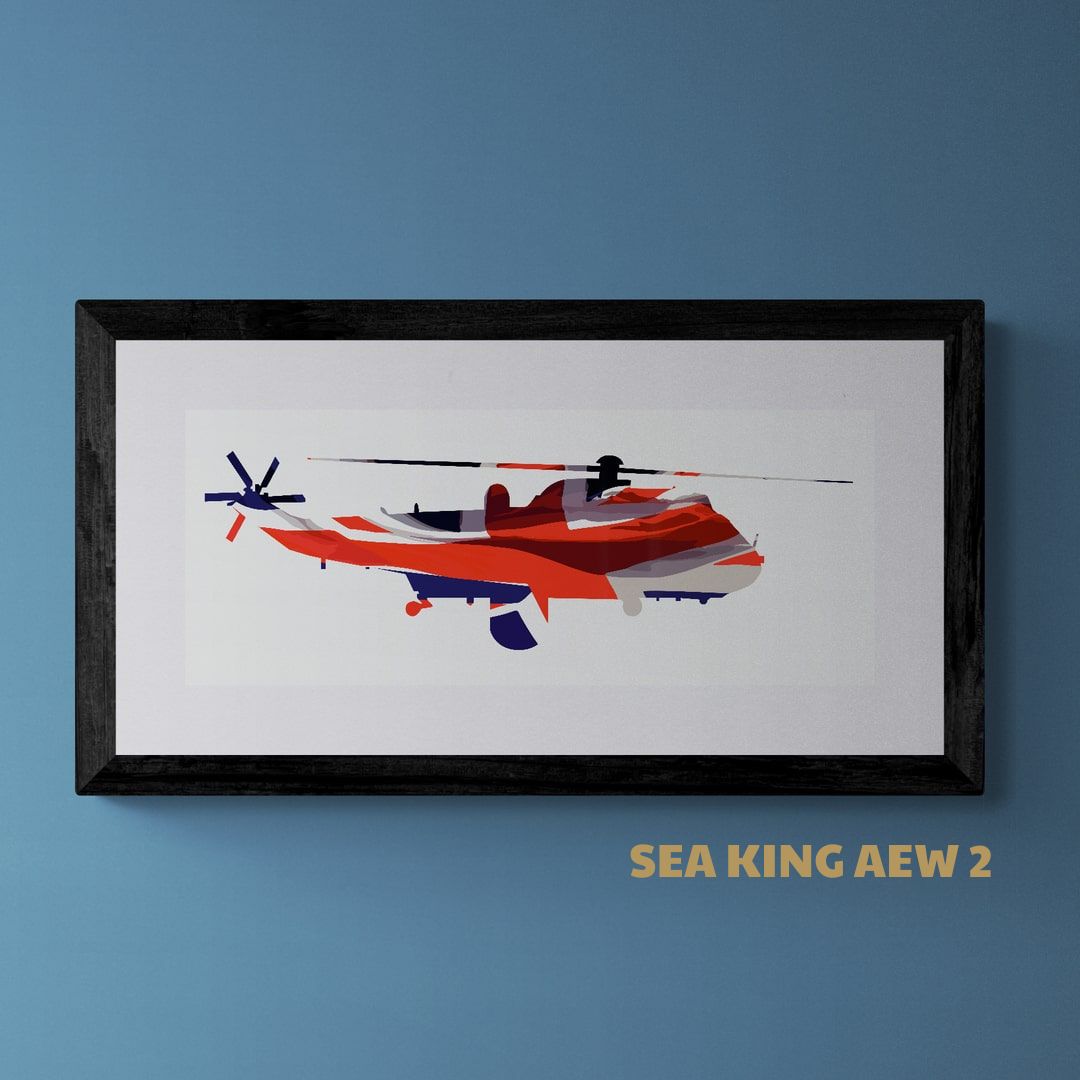 Sea King Union Flag Print