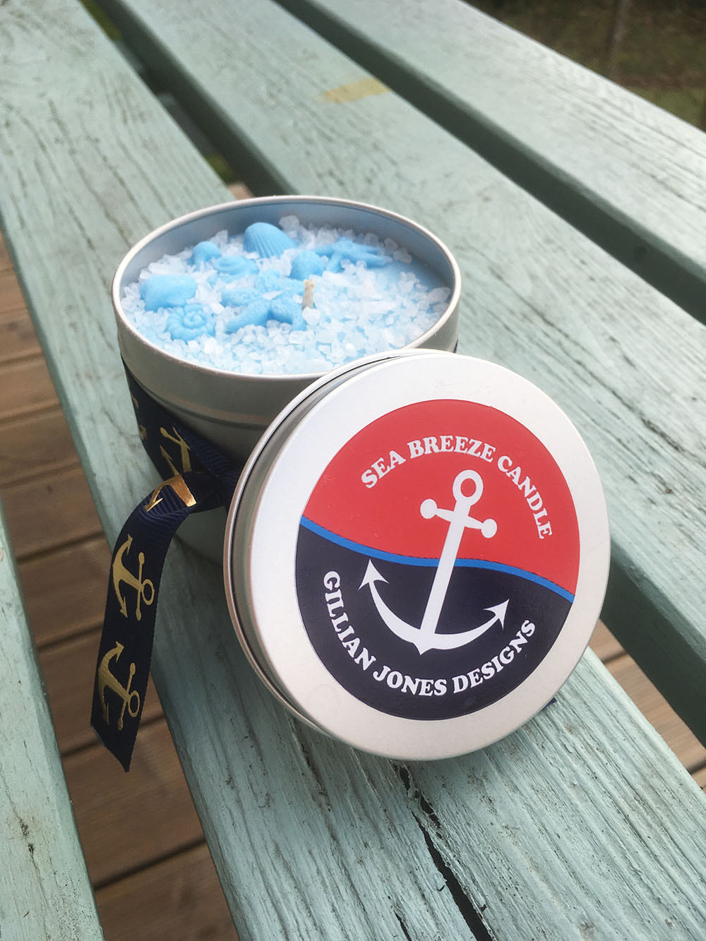 Sea Breeze Tinned Candle