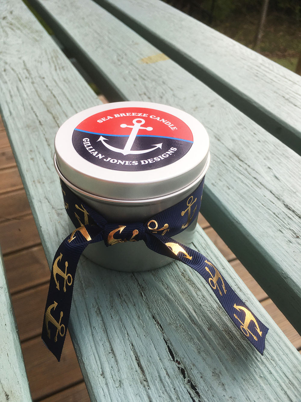 Sea Breeze Tinned Candle