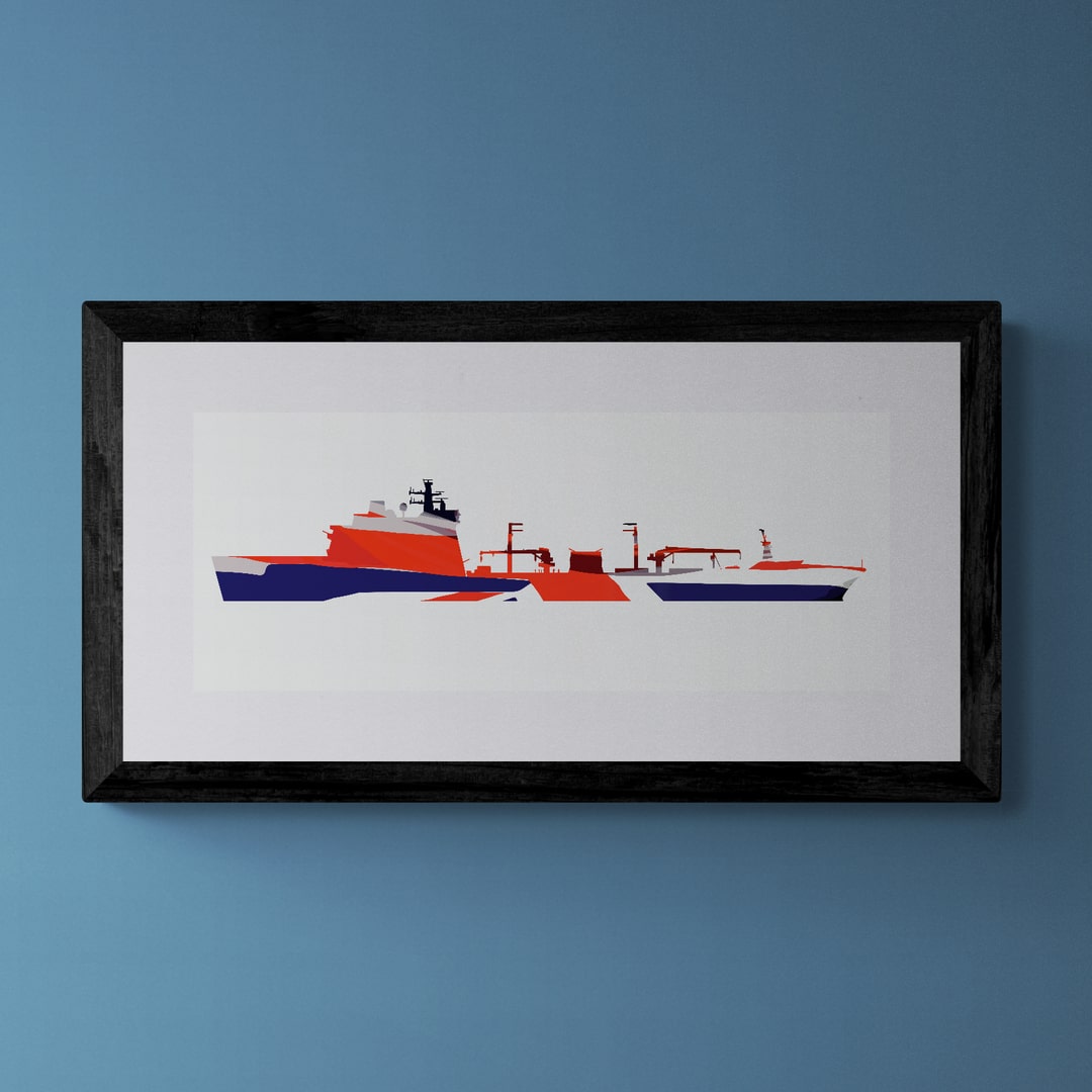 Tide Class Union Flag Print