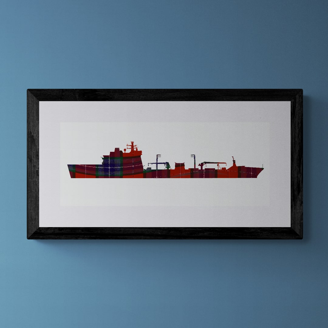 Tidesurge Inverclyde Tartan Print