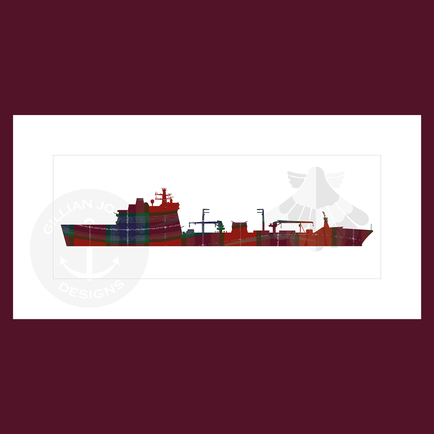 Tidesurge Inverclyde Tartan Print