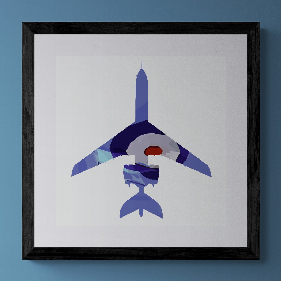 Vickers VC10 RAF Roundel Print