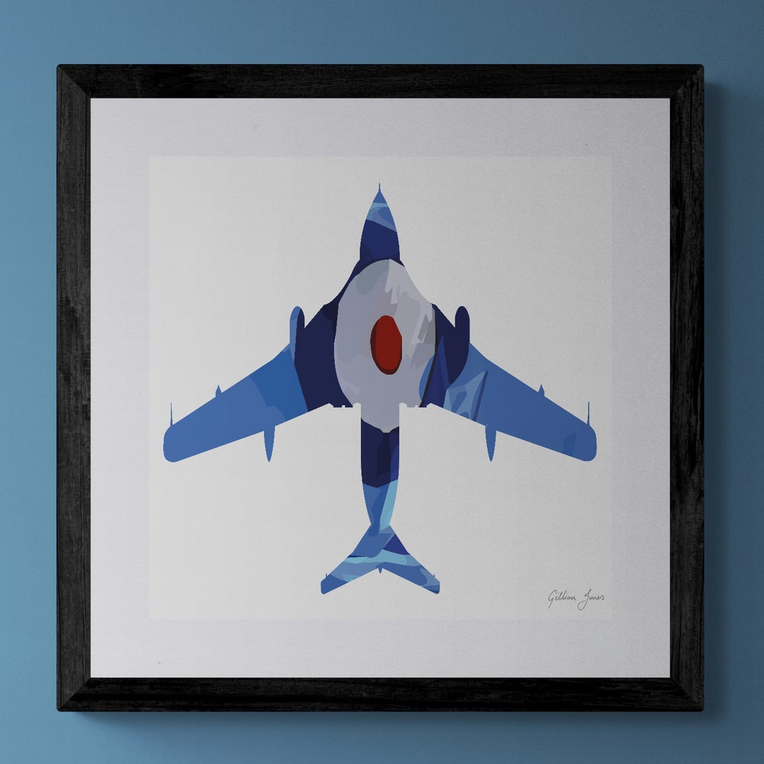 Handley Page Victor RAF Roundel Print