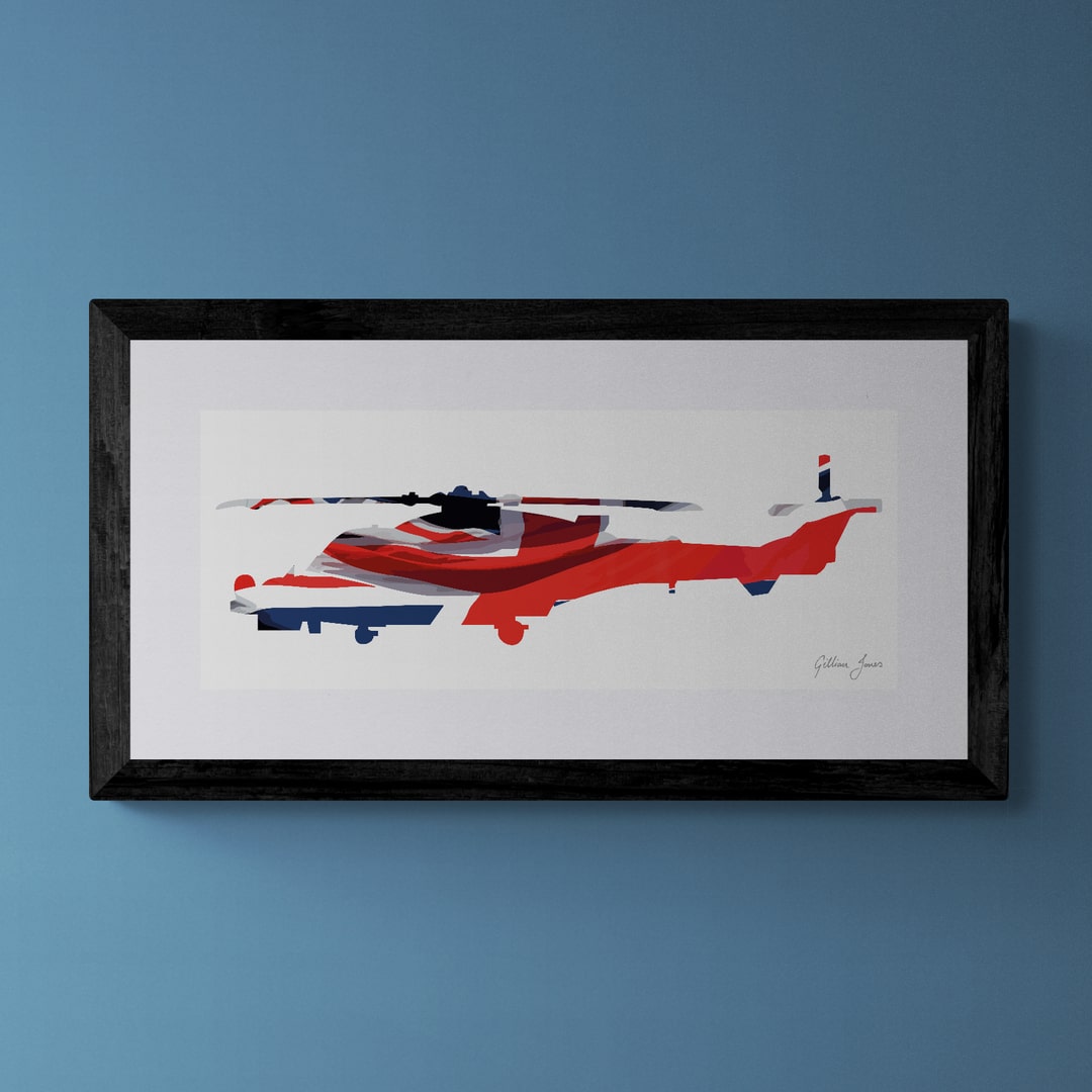 Wildcat Union Flag Print