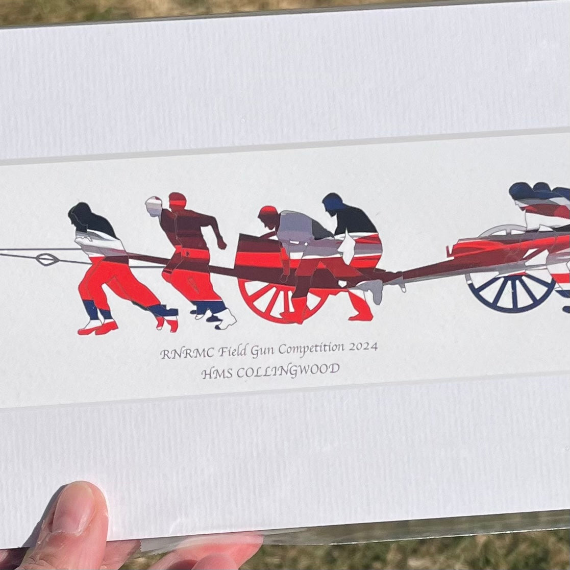 Field Gun Run 2024 Union Flag Print