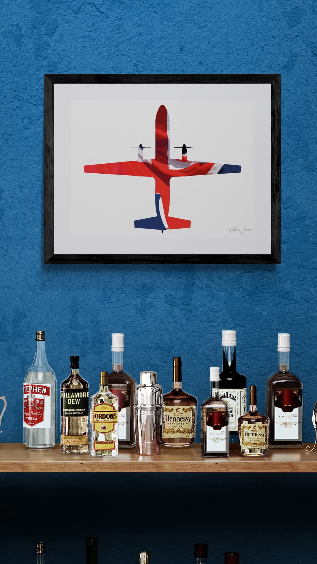 British Aerospace ATP (Advanced Turbo-Prop) Union Flag Print