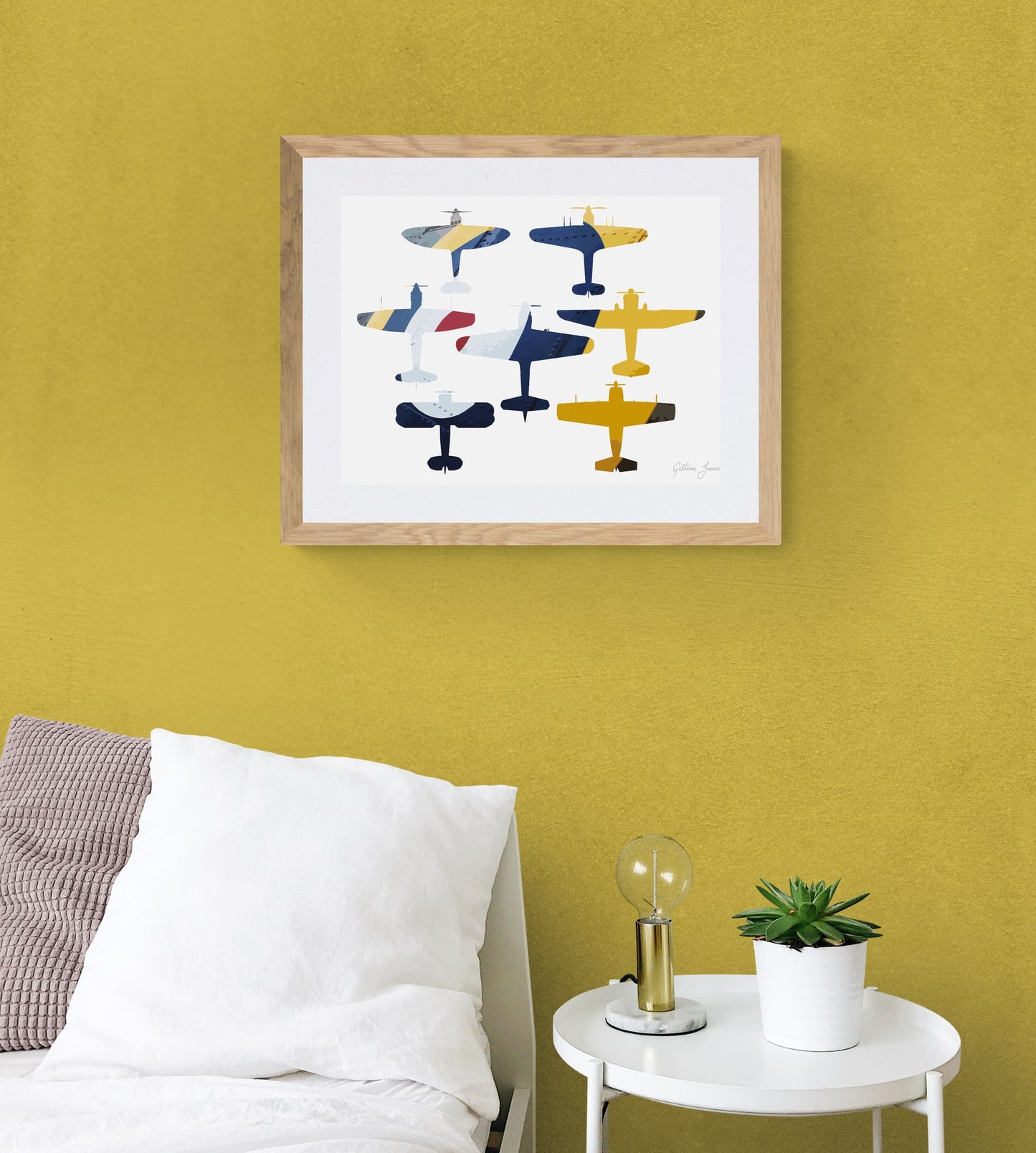 Battle of Britain Aircraft Print