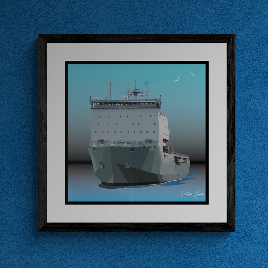 Bay Class Retro Print