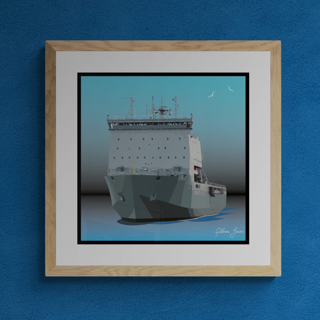 Bay Class Retro Print