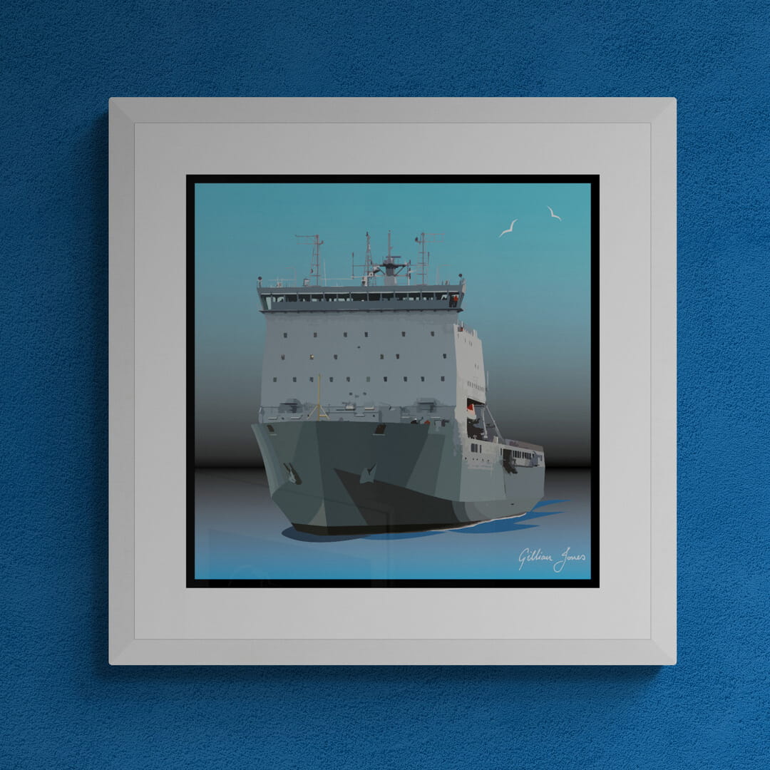 Bay Class Retro Print