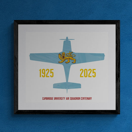 Cambridge University Air Squadron Centenary Print