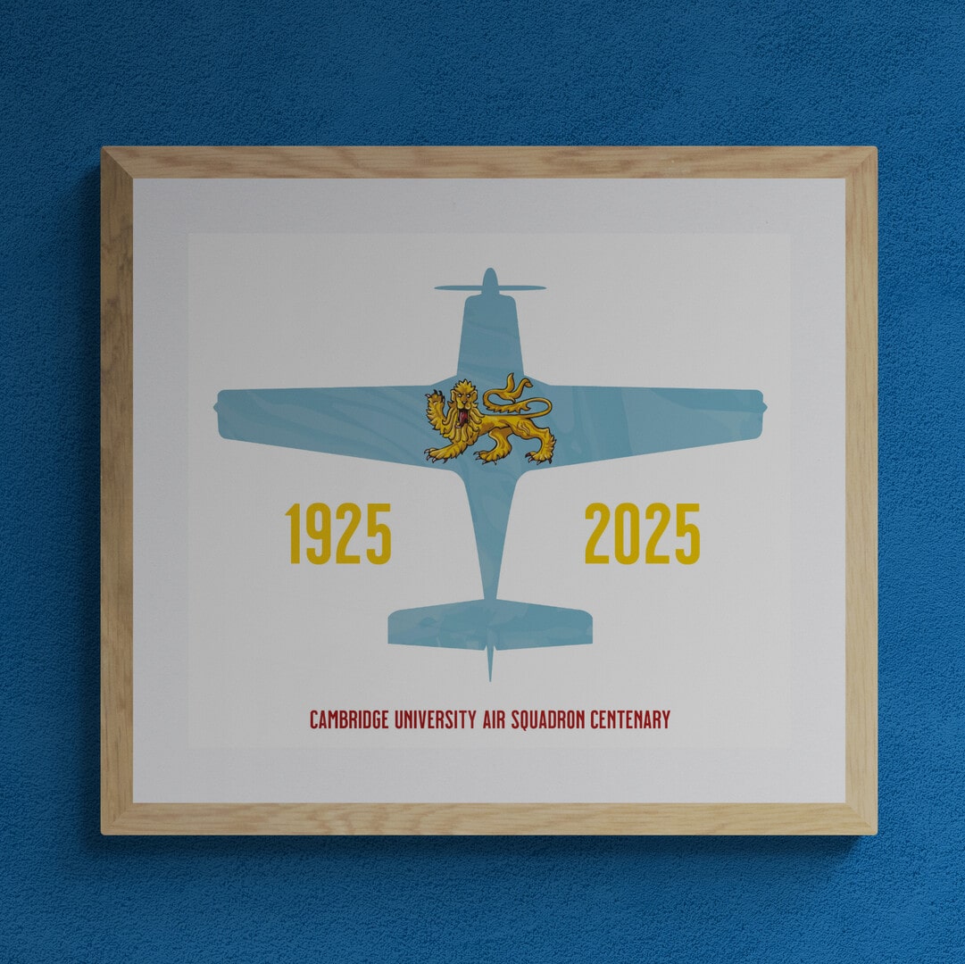 Cambridge University Air Squadron Centenary Print