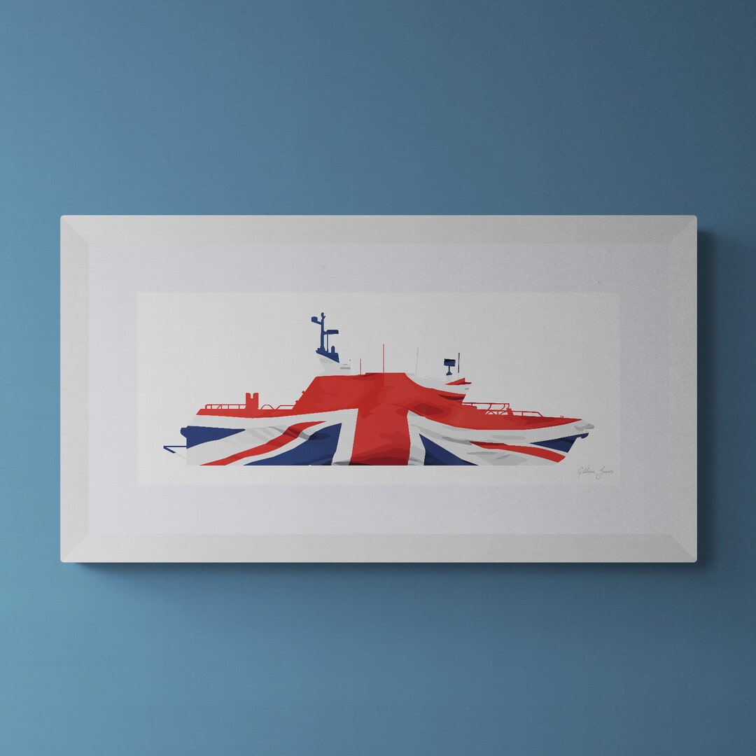 Cutlass Class Union Flag Print