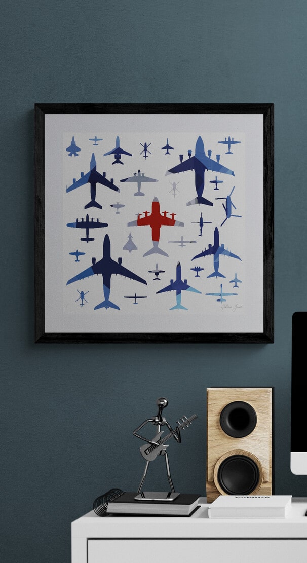 RAF Fleet 2024 Ensign Limited Edition Print