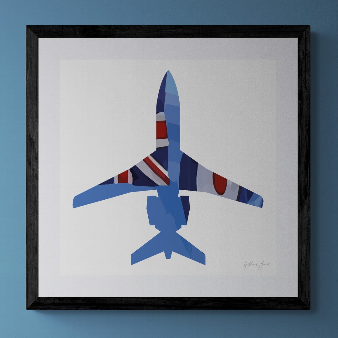 Envoy IV CC Mk1 RAF Ensign Print