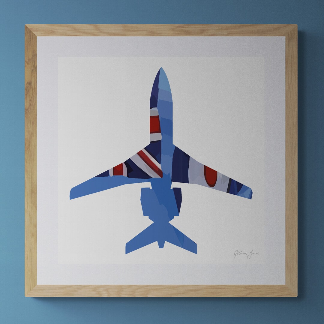 Envoy IV CC Mk1 RAF Ensign Print