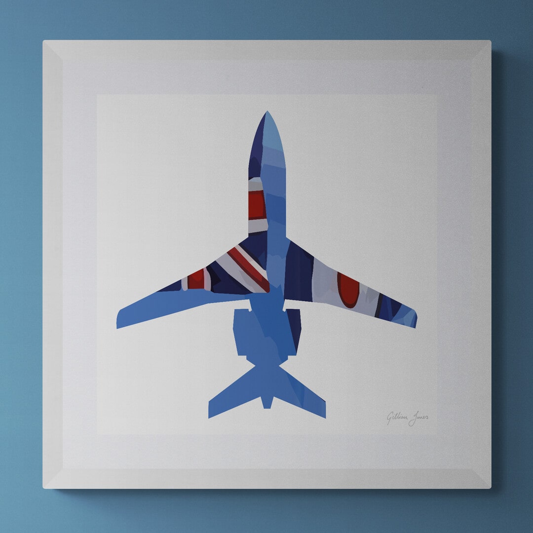 Envoy IV CC Mk1 RAF Ensign Print