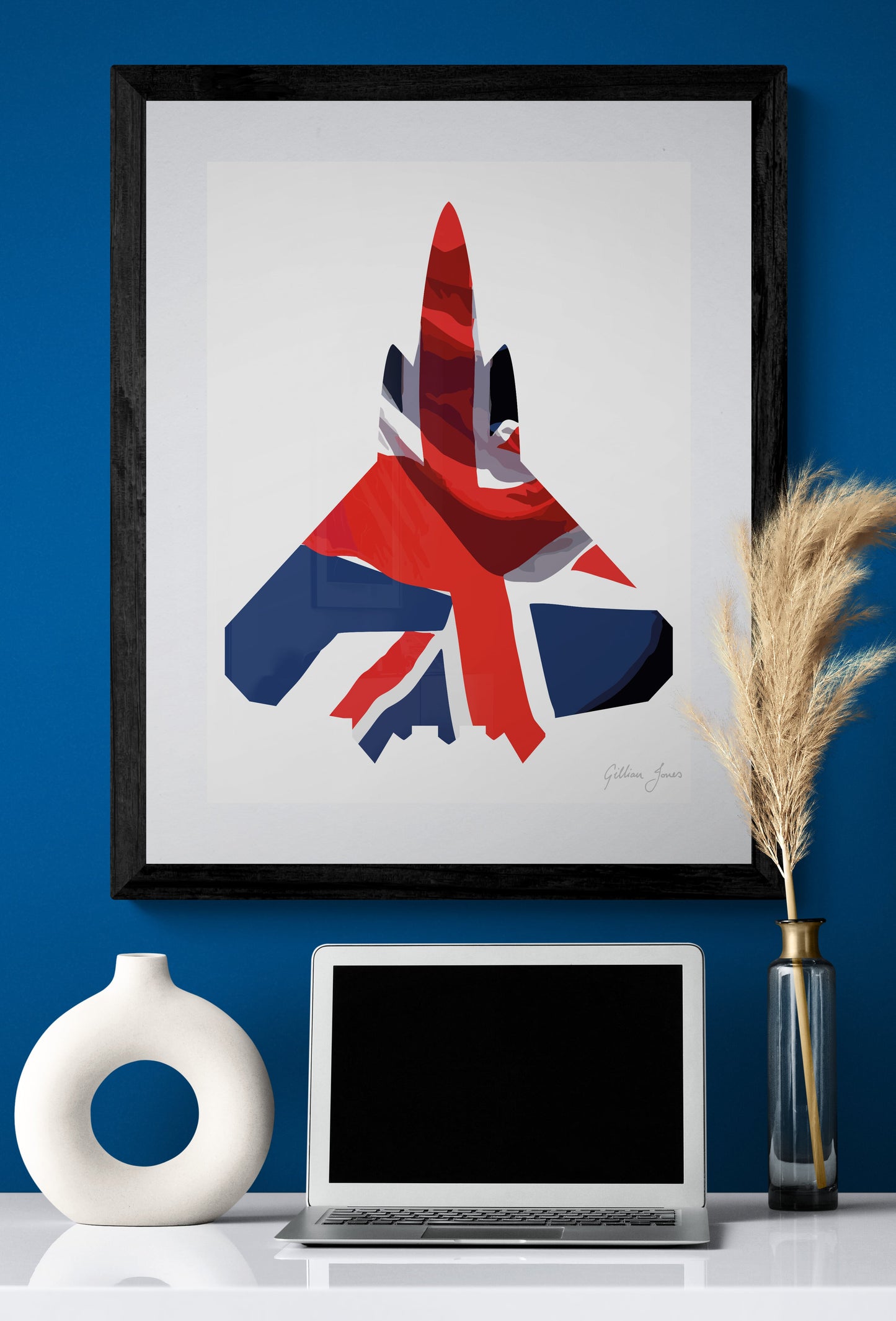 GCAP Tempest Union Flag Print