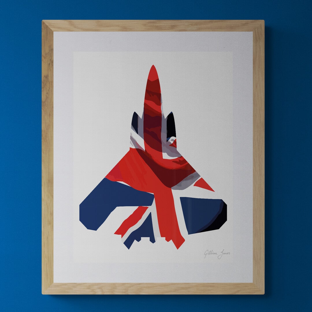 GCAP Tempest Union Flag Print