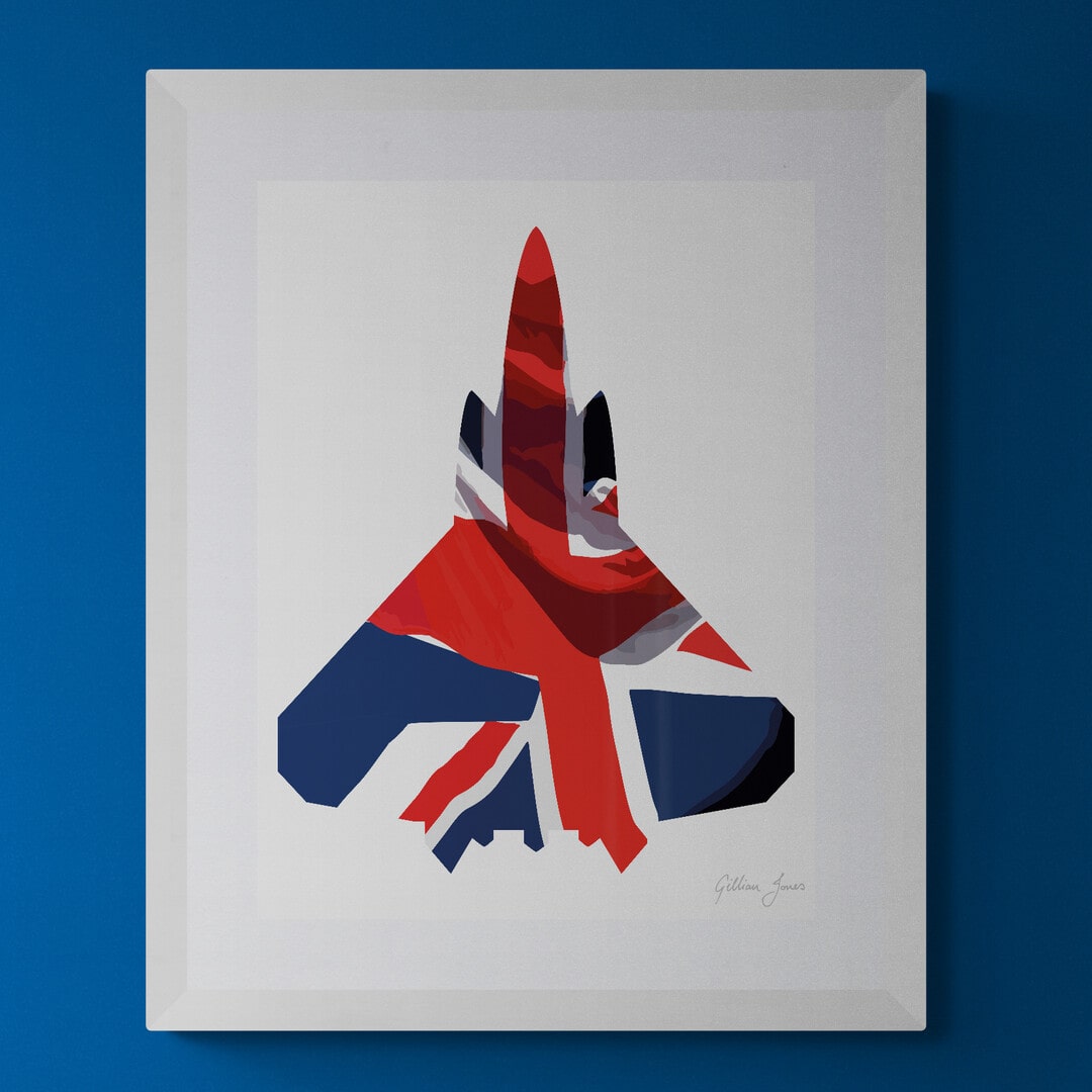 GCAP Tempest Union Flag Print